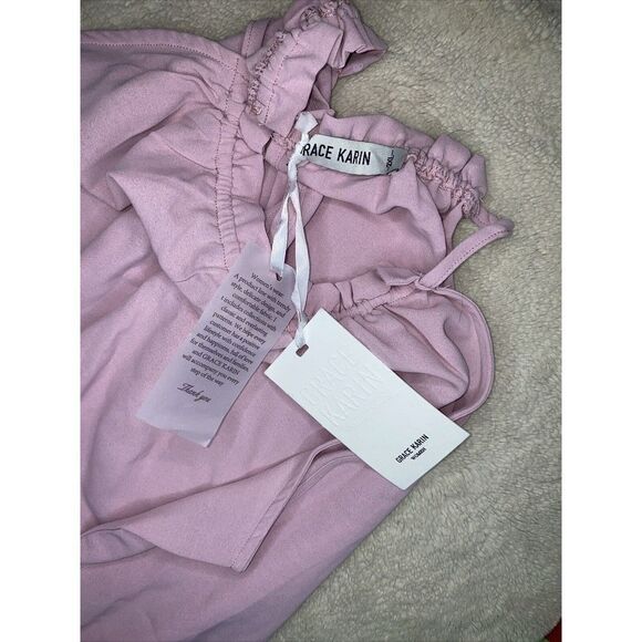 Elegant Pink Maxi Dress - Picture 9 of 11